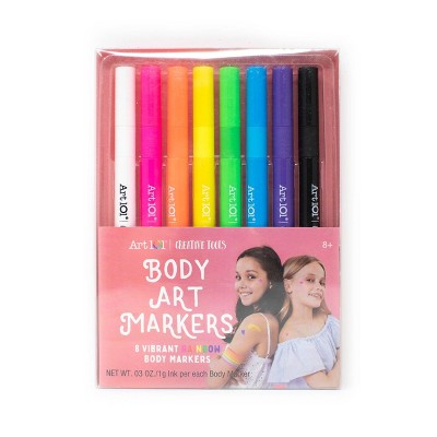 8ct Art 101 Crafts Body Art Markers - DM Creations