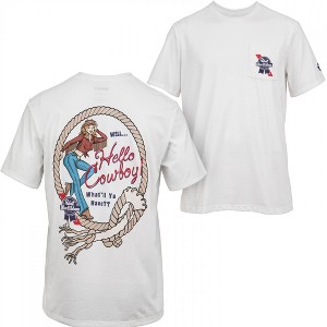 Mens Pabst Blue Ribbon Hello Cow! Front and Back Print T-Shirt - 1 of 4