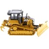 CAT Caterpillar D5 LGP VPAT Track Type Tractor Dozer Yellow w/Operator "High Line" Series 1/50 Diecast Model by Diecast Masters - image 3 of 4