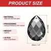 Unique Bargains DIY Hanging Grid K9 Crystal Pendant Teardrop beads 10 Pcs - 2 of 4