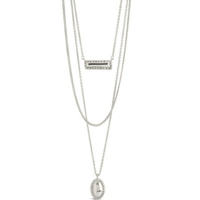 SHINE by Sterling Forever Hartley Layered Necklace
