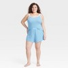Women's Ribbed Tank Top and Shorts Pajama Set - Colsie™ - 2 of 3