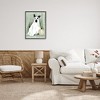 Stupell Industries Dog Ghost Halloween Costume  Framed Giclee Art, Black, 24" x 30" - 3 of 4