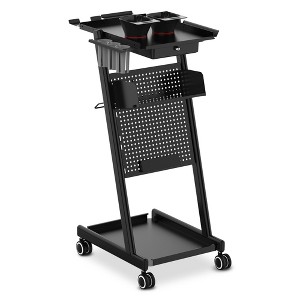 TASALON Premium Multifunctional Rolling Workstation Table with 360 Degree Mute Universal Wheel - 1 of 4