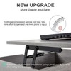 Hotraffy 39inches Wood Lift Top Coffee Table with Hidden Compartment and Storage Shelf - 3 of 4