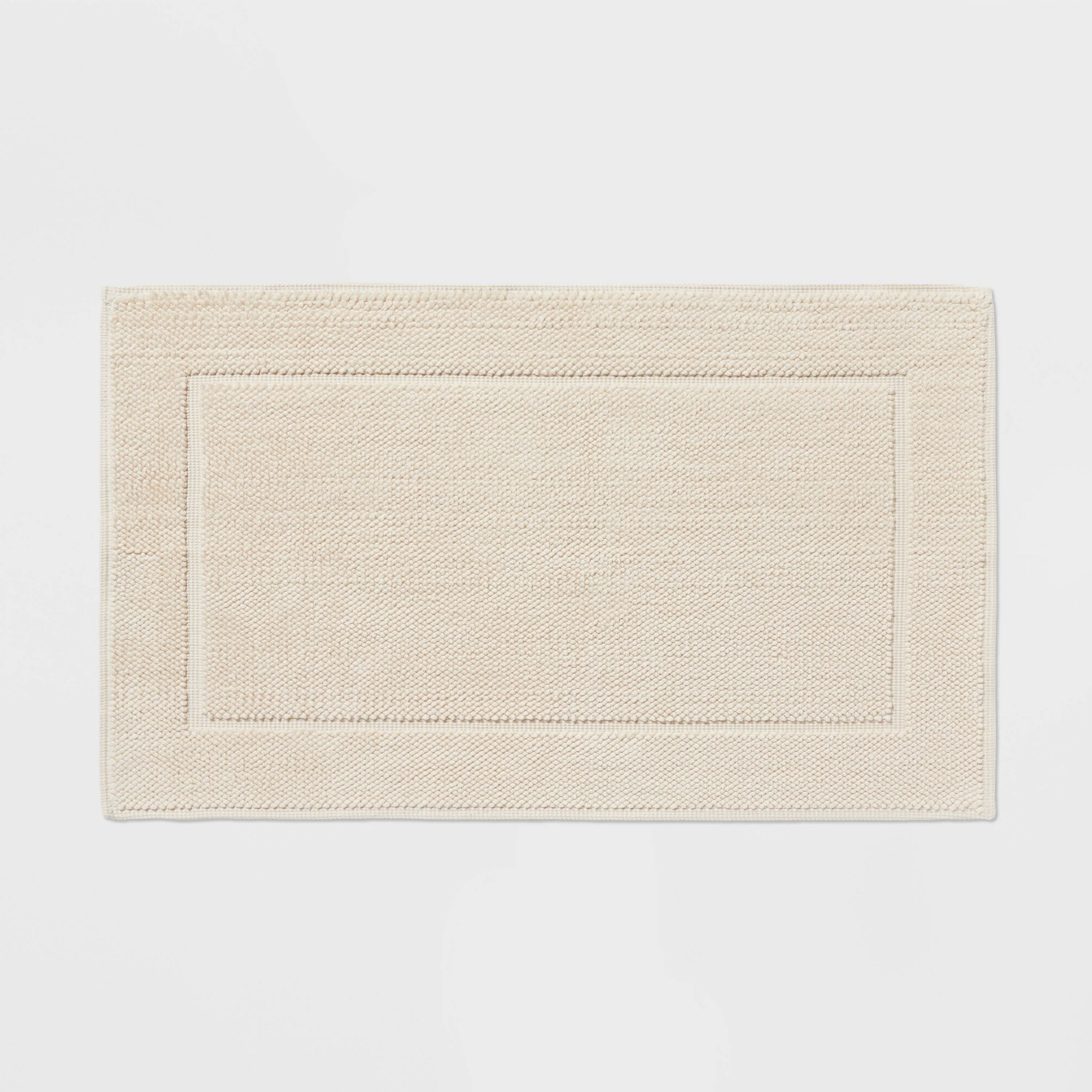 21"x34" Spa Plush Bath Rug Almond - Threshold™