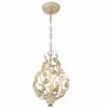 Crystorama Lighting Josie 3 - Light Chandelier in  Champagne Green Tea - 4 of 4