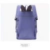 VisioGear Backpacks, Large Capacity Bag with Shoe Compartment, Backpacks with Adjustable Shoulder Strap for Travel, Blue, 17.32”*13.39“*1.57” - 4 of 4