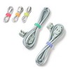 Wrap-It Cable Ties 24pk 6" and 9" Bright Pastel - 4 of 4