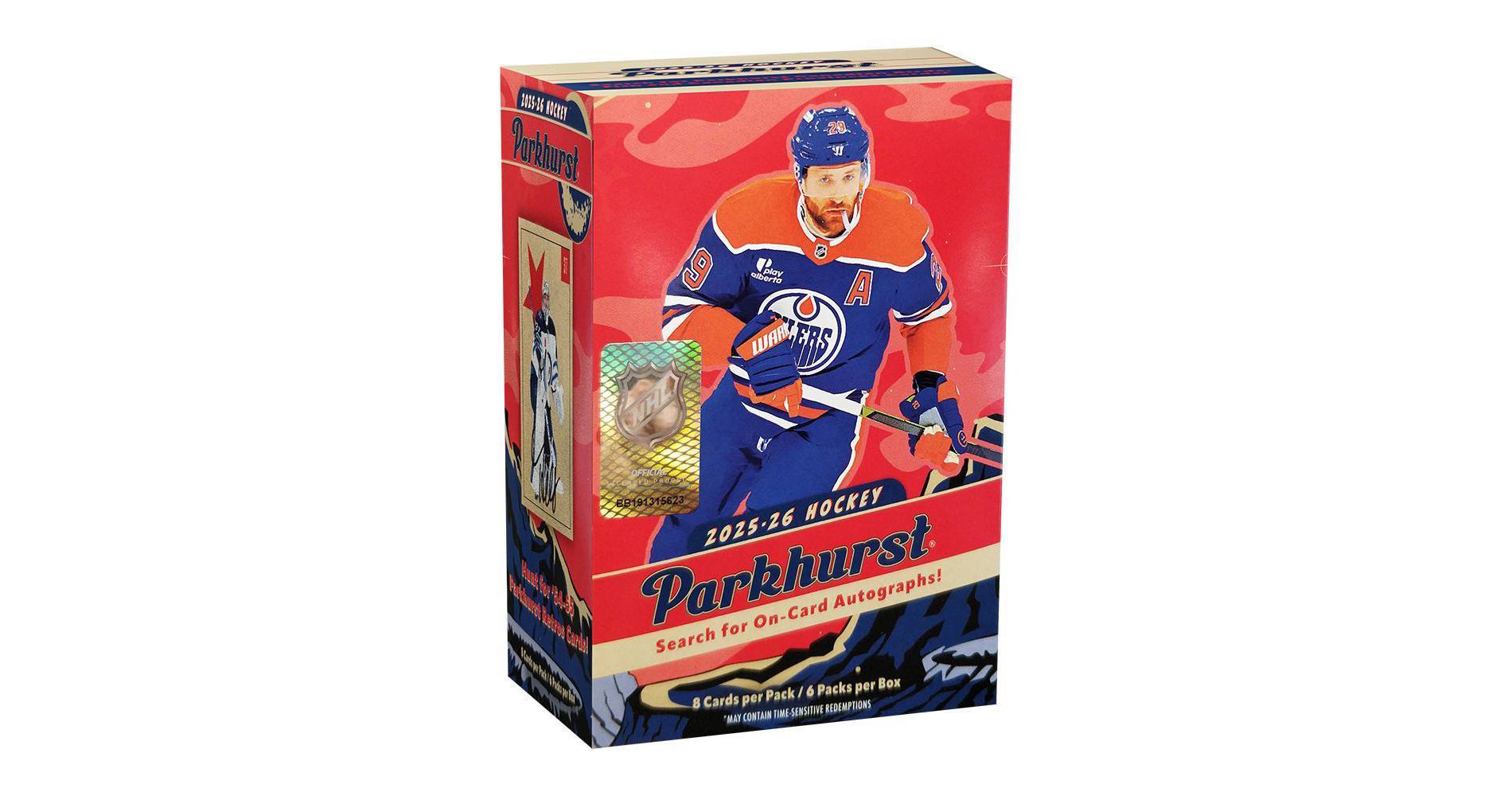 Upper Deck NHL Parkhurst Hockey Trading Card Blaster Box