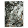 Washable Area Rug, Modern Abstract Living Room Rug with Non-Slip Backing & Short Pile, Bedroom and Dinning Room, - 2 of 4