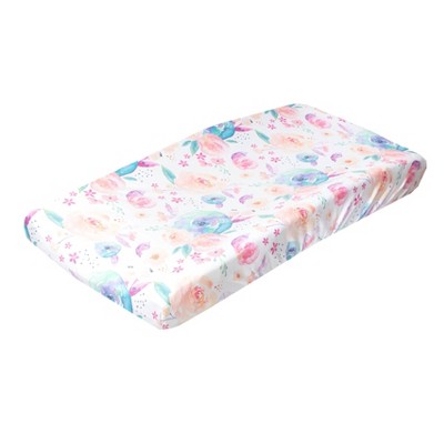 Copper Pearl Premium Diaper Changing Pad Cover - Bloom