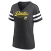 NCAA Oregon Ducks Women's V-Neck Notch T-Shirt - 2 of 3