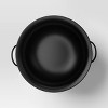 10.5L Halloween Steel Cauldron Beverage Tub Black - Threshold™: Cold Drink Dispenser, Steel Drink Bucket - 3 of 3