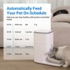 CATLINK RFID Cat Feeder, 4L WiFi Smart Food Dispenser with Health Report & Multi-cat Control (F04 Pro - 2 of 4