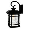 CWI Lighting,Blackburn 1 Light Black Outdoor Wall Light - 4 of 4