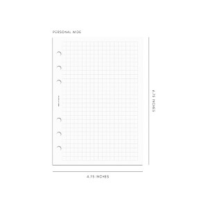Cloth & Paper A5 Graph Note Planner Inserts - 1 of 4