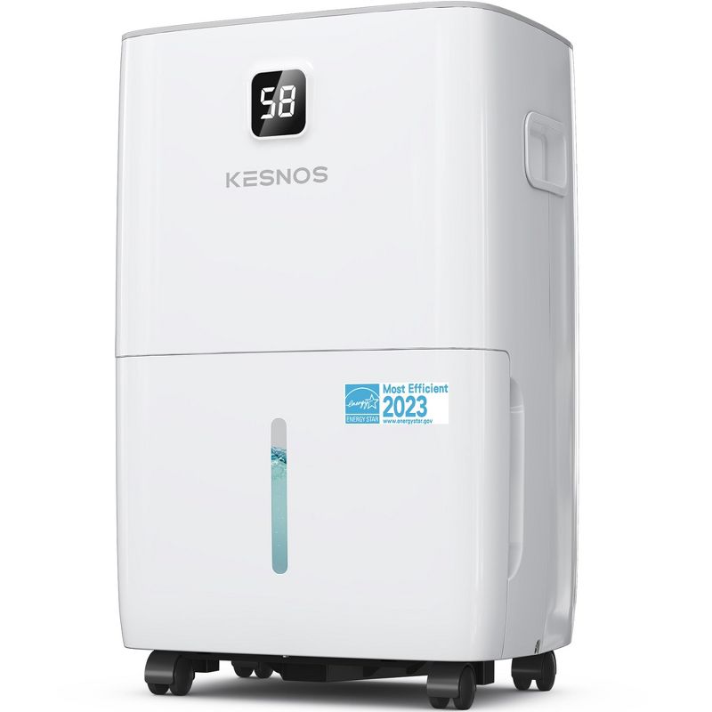 Kesnos Energy Star 120 Pint Dehumidifier for Basement Spaces up to 6500 sq ft, 1 of 9