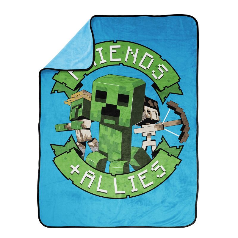 Minecraft Legends Kids&#39; Throw Blanket, 3 of 4