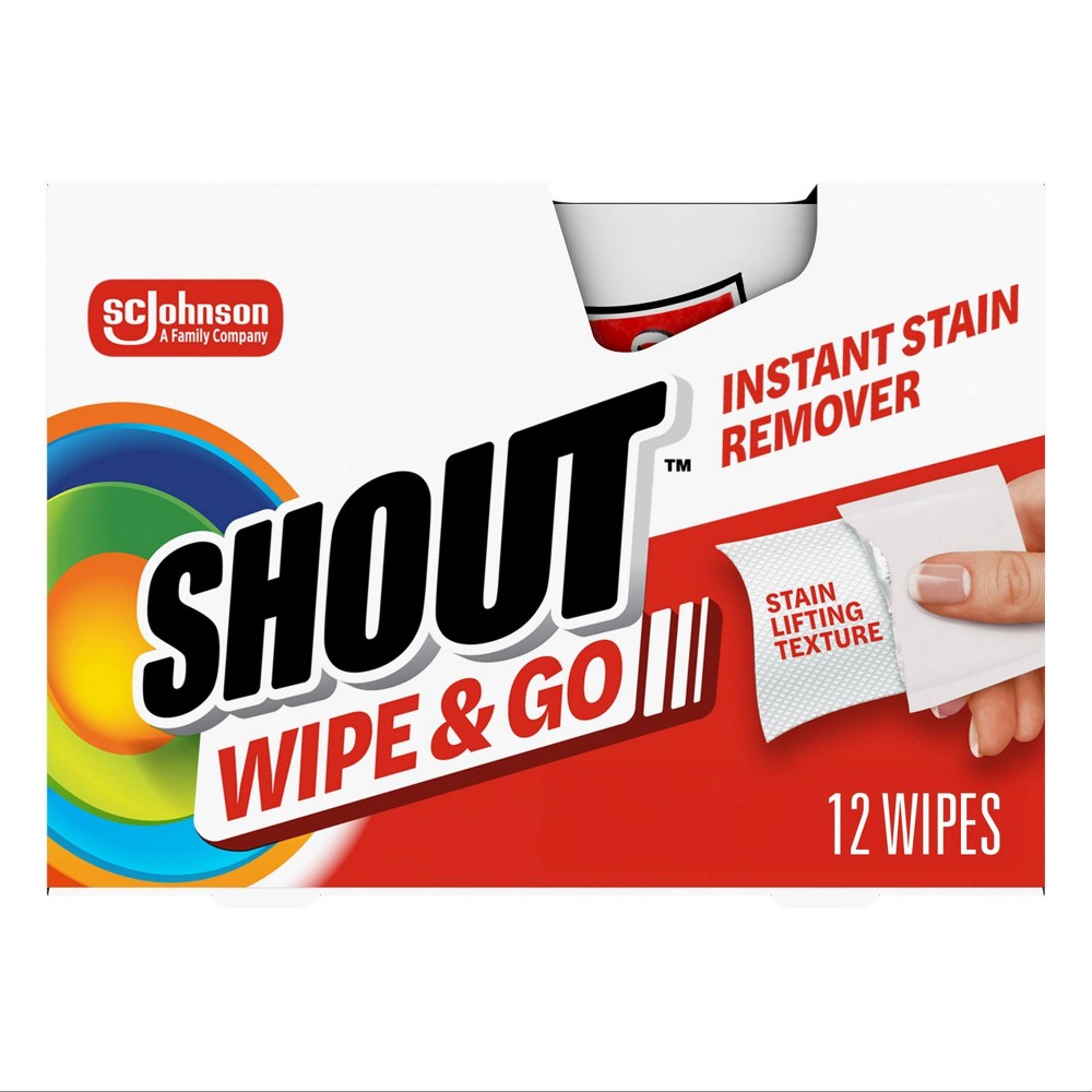 UPC 046500022463 product image for Shout Wipe & Go Instant Portable Stain Remover - 12ct | upcitemdb.com