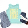 The Juniper Shop Sweet Summer Time Block Distressed Youth Tank Top - 3 of 4