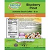 Larissa Veronica Blueberry Pinot Sumatra Decaf Coffee (Gourmet, Naturally Flavored, Whole Coffee Beans) (8 oz, ZIN: 568516) - 2 of 4