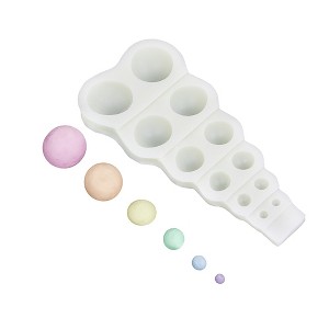 O'Creme Sphere Silicone Fondant Mold - 2" x 5" - White - 1 of 1