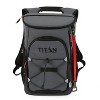 Titan by Arctic Zone 16qt Eco Backpack Cooler with Ice Walls - Sharkskin Gray - image 4 of 4