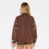 Women's Go Sports Fleece Graphic Pullover Sweatshirt - Brown - 3 of 3