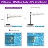 PURPLE LEAF UV Resistant Patio Umbrella Economical Outdoor Umbrella - 2 of 4