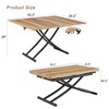 Lift Coffee Table Center Table Dining Table Multifunctional Office Table Dressing Table Reading Desk Accent Table with Adjustable Height - ModernLuxe - 4 of 4