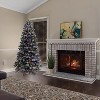 Holiday Bright Lights 1-2 Tree Christmas Tree, Full LED 450 ct Flock King Pine Color Changing - 7 ft. - 4 of 4