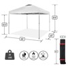 10x10 Pop Up Canopy - Instant Beach & Outdoor Shade - 3 of 4