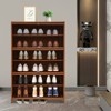 YIYIBYUS 7-Tier Shoe Cabinet, Free Standing Shoe Cabinet with Flip Doors - 2 of 4