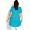 Avenue Women's Plus Size Alisha Swing Tunic - 3 of 4