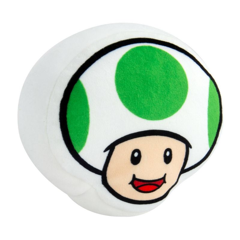 Nintendo Club Mocchi Mocchi Junior 6&#34; Plush - Super Mario Toad Green, 3 of 4