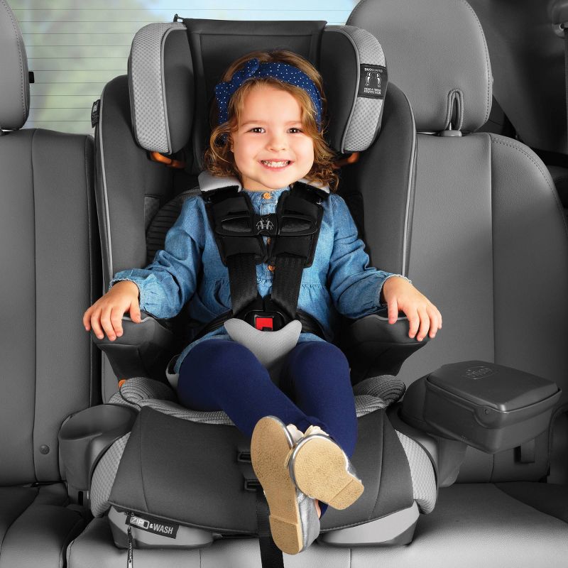 Chicco MyFit Zip Air Harness Booster Car Seat - Q Collection, 3 of 15