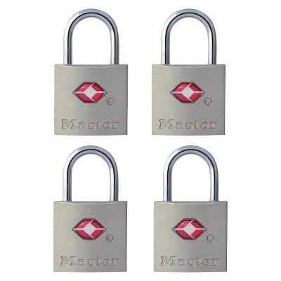 Master Lock 4pk 22mm Key Lock