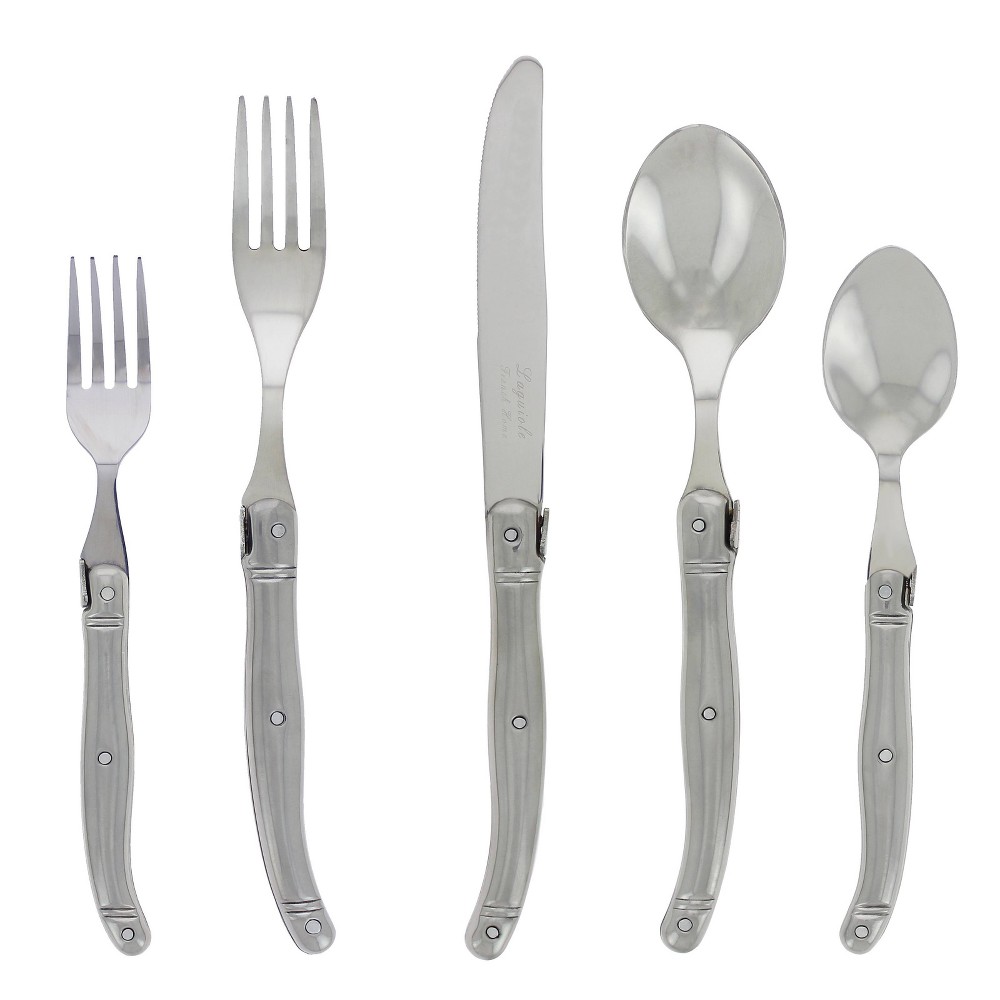 Photos - Other Appliances French Home Laguoile 20pc Stainless Steel Silverware Set Silver