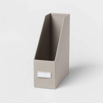 Canvas Desk Storage Box Set of 2 Cream - Brightroom™