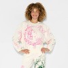Wicked x Katie Kime Women's Good/Bad Pullover Sweatshirt - Cream - 2 of 3