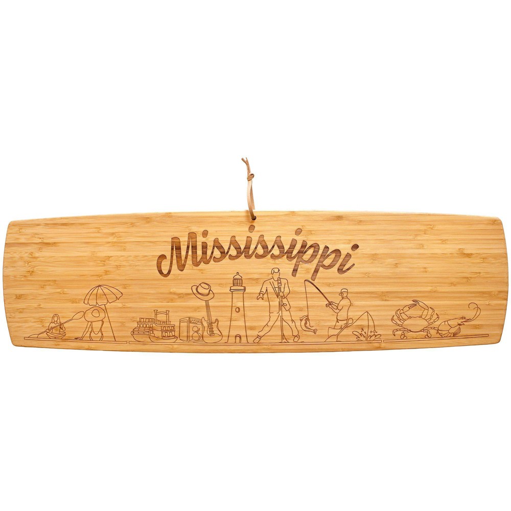 Photos - Chopping Board / Coaster Totally Bamboo Mississippi Charcuterie Board