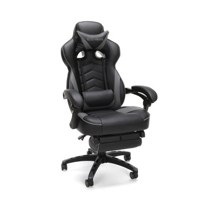 Reclining Gaming Chair With Footrest 