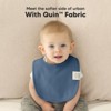 KeaBabies 8pk Organic Quin Baby Bibs for Drooling and Teething, Cotton Drool Bibs, Newborn Baby Boys, Baby Girls Bibs - 2 of 4