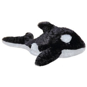 Aurora® Mini Flopsie™ Orca™ 8 Inch Stuffed Animal Plush - 1 of 3