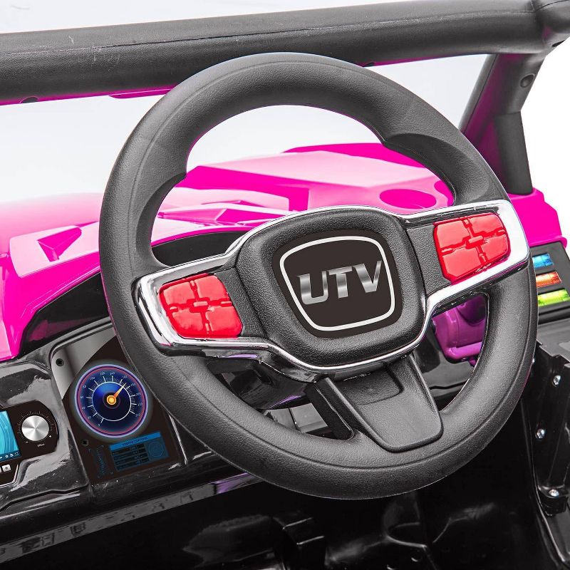 Kid Motorz 12V Speed Adventurer Ride-On UTV - Pink, 3 of 5