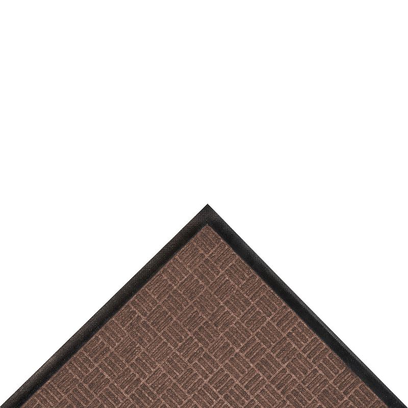 2&#39;x3&#39; Solid Doormat Brown/Black - HomeTrax, 3 of 5