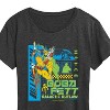 Women's - Star Wars - Dark Digital Boba Fett Short Sleeve Graphic T-Shirt - 2 of 4