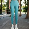 Anna-Kaci Active Women's High Waist Ribbed Seamless Leggings with Sculpting Fit - 2 of 4