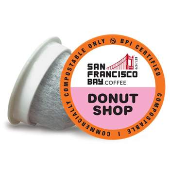 San Francisco Bay Donut Shop Compostable Coffee Pods